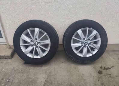 Volkswagen Wheels x2 Trendline Mk7.5 Golf 195/65 R15 5x112 6Jx15 ET43