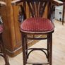 Pair of Vintage Bentwood Bar Stools Image 3