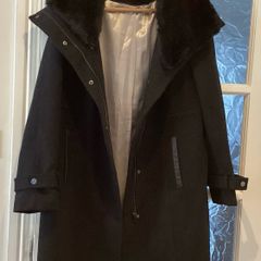 Women's Wallis winter coat (detachable fur collar)