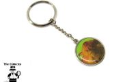 Vintage Star Wars metal key chain Yoda