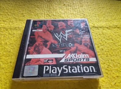 WF Attitude Wrestling PlayStation1 Ps1 PlayStation2 Ps2 games Original