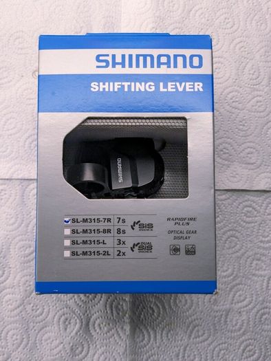 Shimano ALTUS Shift Lever, 6/7/8-speed, right hand side