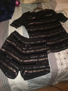 Matching sequences shorts and top