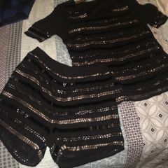 Matching sequences shorts and top