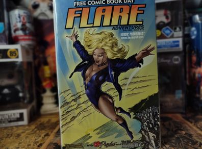 Flare Adventures ! Issue #13 ! Released for FCBD 2005 ! by Heroic Publishing !