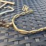 Antique pair of Brass Military Spurs with Boot Hooks Image 3