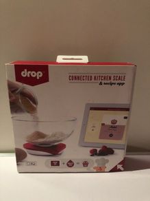 Drop connected kitchen scales