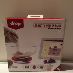 Drop connected kitchen scales