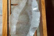Vintage Italian Design Glass Folies Platter by IVV Handmade