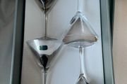 Black Splash Espresso Martini Glasses