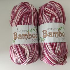 Knitting Yarn - King Cole Bamboo Cotton Prints - 200 g