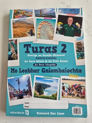 New - Turas 2 (Set) - Book + Workbooks - Irish Gaelige