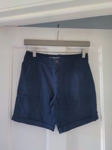 Ladies navy shorts