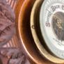 Vintage aneroid wall barometer by Egans of Cork Image 8