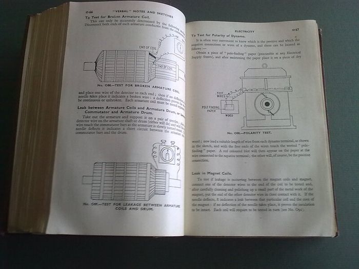 Verbal Notes and Sketches for Marine Engineer Officers 2 volumes complete
