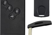 4 Button Smart Key Card For Renault Megane,Laguna,Scenic,Clio,Captur,Koleos,Logan,Duster,Sandero,Twingo