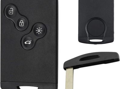 4 Button Smart Key Card For Renault Megane,Laguna,Scenic,Clio,Captur,Koleos,Logan,Duster,Sandero,Twingo