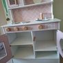 Wooden kitchen with kitchen toys Image 3