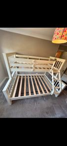 Triple bunk bed : double /single bunk bed.