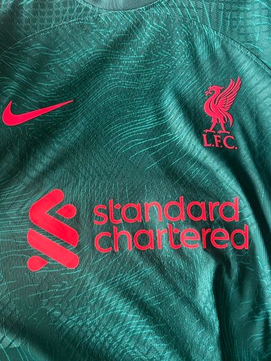 Liverpool players shirt