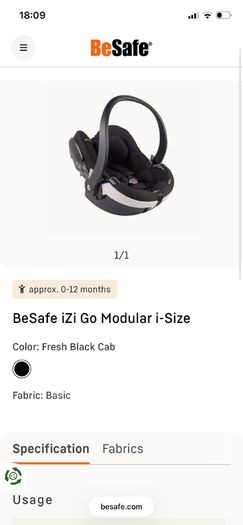 Be Safe Car Seat