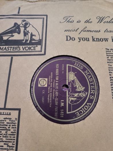 VINTAGE 78 RPM COLLECTION Rare Irish Pressings and Golden Era Shellac