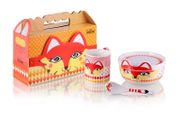 Children Dinner Set Porcelain Fox