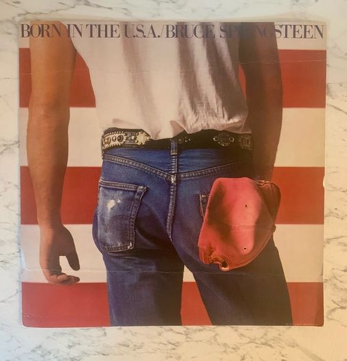Bruce Springsteen - Born in the USA Album Release Promotional Cardboard Poster