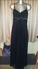 BPC Fashion Stunning black maxi party dress size UK12 EU38/40 Perfect condition Postage included
