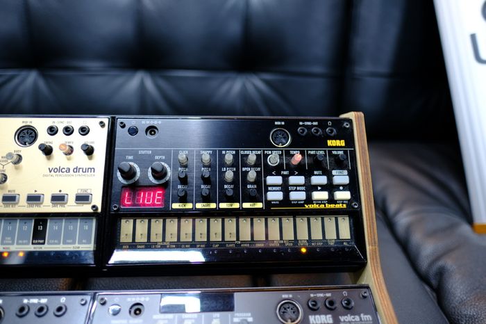 Korg Volca Rack with four modules