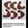 lego Star Wars Jabba sail barge parts Image 4