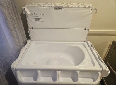 Baby changing and bath