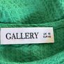 Ladies Emerald Green Short-Sleeved Top by Gallery Image 2