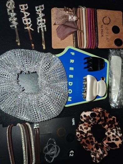 x100 Bundle - Brand New Hair Accessories - RRP - 20+ - Freedom, Opia, Etc