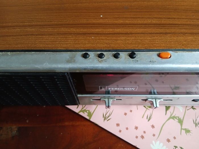 Vintage Ferguson Clock Radio