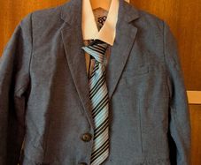 Shirt, tie and jacket