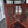 Large Antique Chinese Red Lacquer & Gilt Coffee Table Image 10