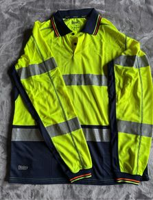 Men's long sleeve hi vis