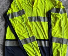Men's long sleeve hi vis