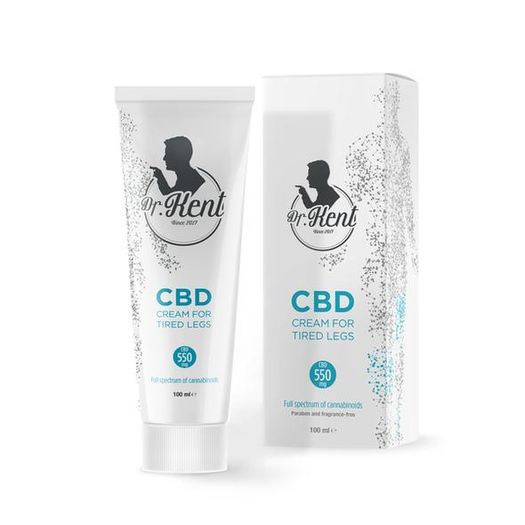 Dr Kent cream for tired legs with CBD