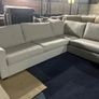 Grey corner sofa set o shaped Image 3