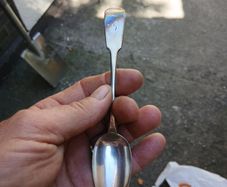 m.west sterling spoon 1820