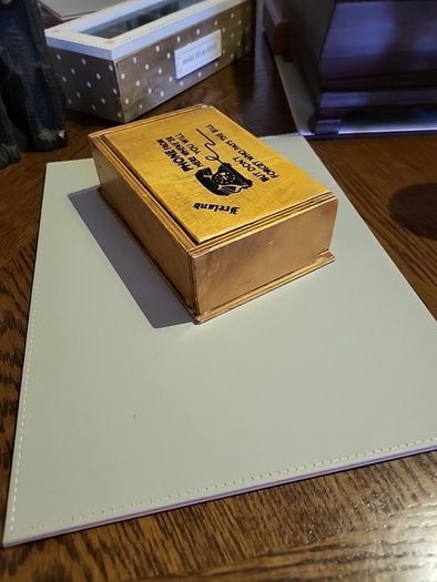 Old phone money box