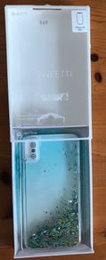 Transparent Hard Back Liquid Glitter Case for Apple iPhone 10 XS Max