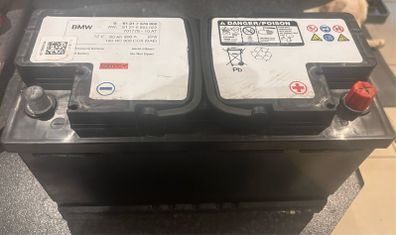 BMW start/stop battery