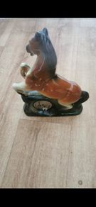 vintage horse clock