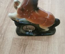vintage horse clock