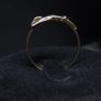 Vintage 9ct Gold Belt Buckle Ring Size 58 Image 5