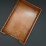 Vintage wooden tidy/ display/ paper/ letter tray Image 8