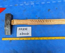 Blacksmiths Straight Pein Hammer